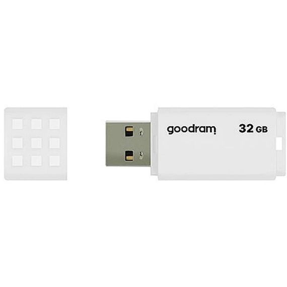 Flash Drive Goodram UME2 32 GB (UME2-0320W0R11) White | Зображення 1