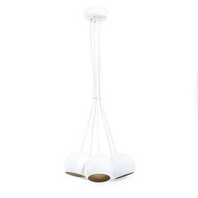 Люстра (світильник підвісний) Bowl С1505 Білий, Золото, Atmolight
