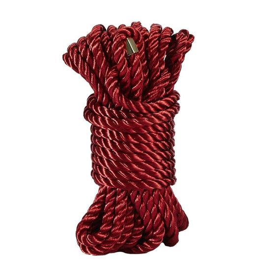 Мотузка для Шибарі Zalo Bondage Rope Червоний 10м | Зображення 2