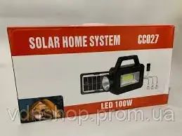 Система автономного освітлення та зарядки з трьома лампочками та POWER BANK CC027 | Зображення 2