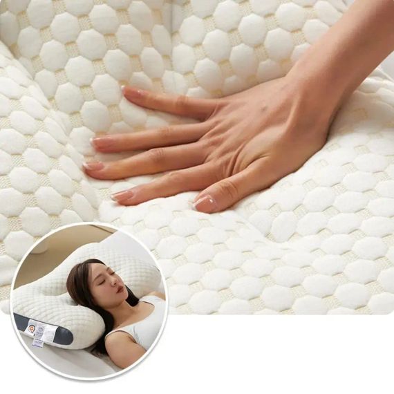 Ортопедична подушка для сну з ефектом пам'яті, 48х74см | Зображення 4