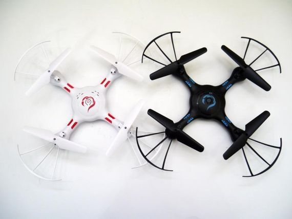 Квадрокоптер QY66-X05 c WiFi камерой ( Черный, Белый) | Зображення 2
