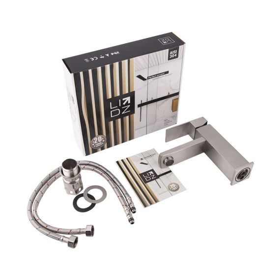 Змішувач для раковини Lidz (NKS) 10 30 001F | Зображення 2