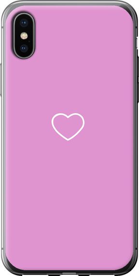 Чехол на iPhone XS Сердце 2 "4863u-1583-17620"