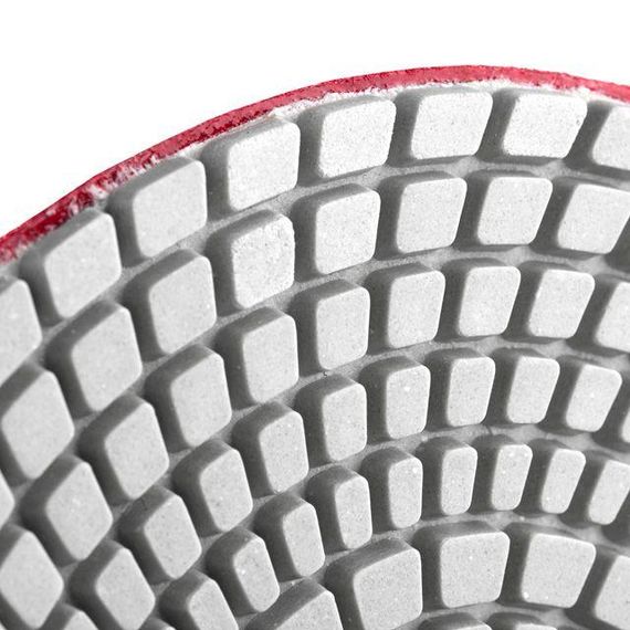 Коло алмазне шліфувальне гнучкий на липучці 125 мм P300. INTERTOOL BT-0933 | Зображення 4