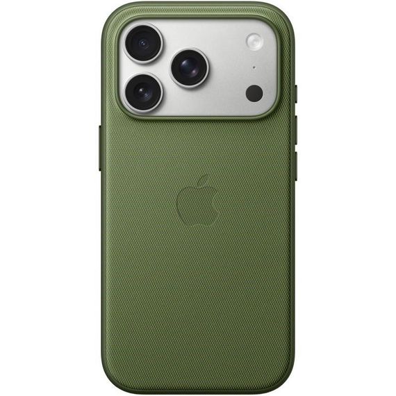 Чехол тканевый TechWoven (AAA) NEW with MagSafe and Animation для Apple iPhone 17 Pro Max (6.9") Green