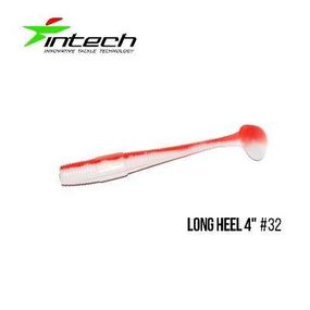 Силиконовая приманка, Съедобный силикон Intech Интеч Long Heel 4"6 шт #32