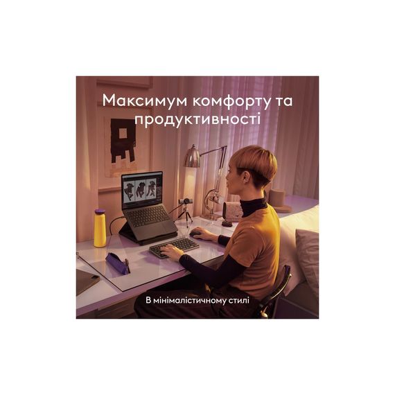 Клавіатура Logitech MX Keys Mini для MAC Wireless UA Space Grey (920-012652) | Зображення 5