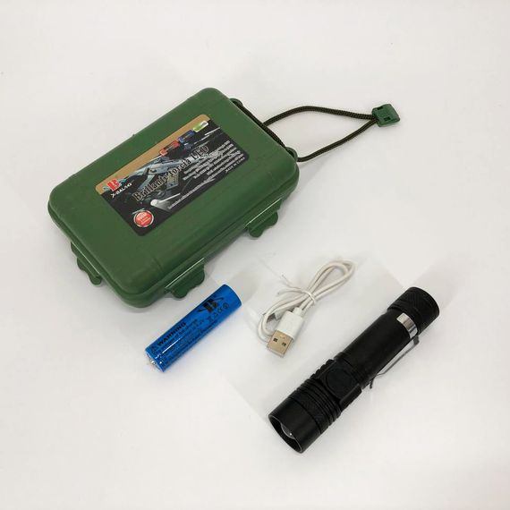 Точковий ручний ліхтар Bailong, Потужний ліхтар для дому топ-ліхтарик Ліхтар акумуляторний LED OA-30 | Зображення 3