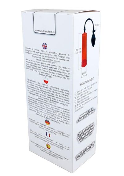 Вакуумная помпа - Powerpump Red Sex Aura | Зображення 3