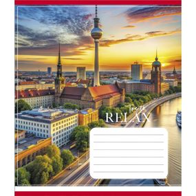 Тетрадь общая "Города в огнях" 096-630107K-3 в клеточку, 96 листов (959063)