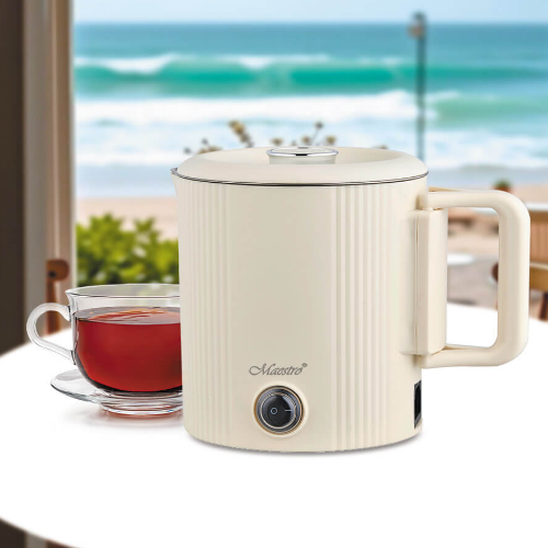 Електрочайник (+каструля) дорожній 2в1 0,8л 600W MR-009-BEIGE Maestro | Зображення 5