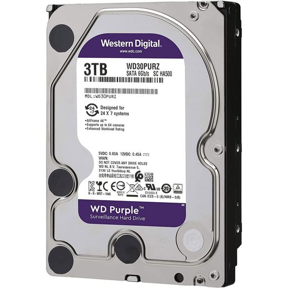 Жесткий диск 3.5&quot; 3TB WD (WD33PURZ) | Зображення 1