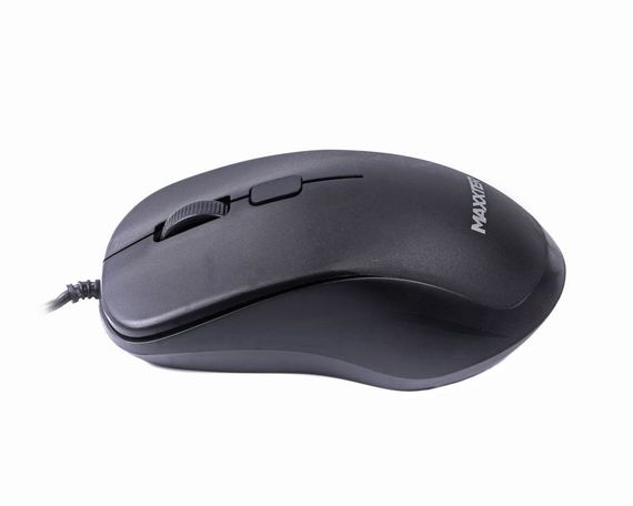 Миша дротова Mc-3B01, оптична, 3 кнопки, USB, чорна | Зображення 1