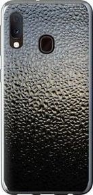 Чехол на Samsung Galaxy A20e A202F Мокрое стекло из пластика FCh_015477
