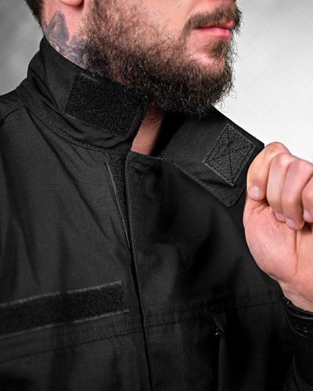 Тактичний костюм уставний ENDER чорний поліція ДЛ6225 | Зображення 5