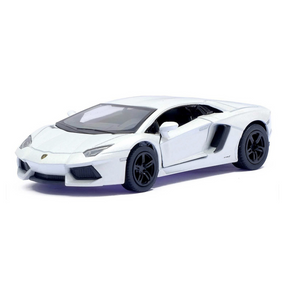 Автомодель легковая LAMBORGHINI AVENTADOR LP 700-4, 5'' KT5355W, 1:38 Белый