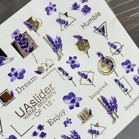 Фольгированый слайдер UAslider CF 112 на водяной основе (7x10см)