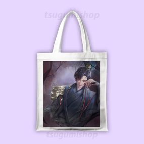 Сумка шопер "Хаскі та його вчитель білий кіт/Dumb Husky and his White Cat Shizun/Мо Ран"