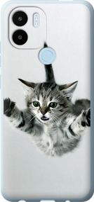 Чехол на Xiaomi Redmi A1 Plus Летящий котёнок "2322u-2942-17620"