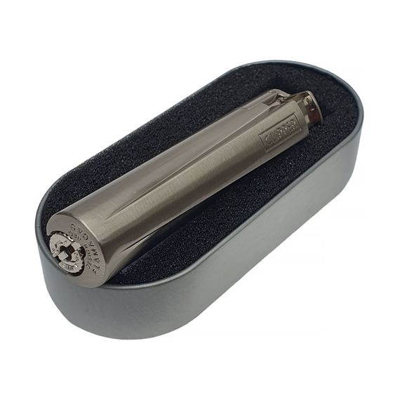 Турбо Зажигалка Металлическая Clipper Metal Turbo Jet Silver | Зображення 3