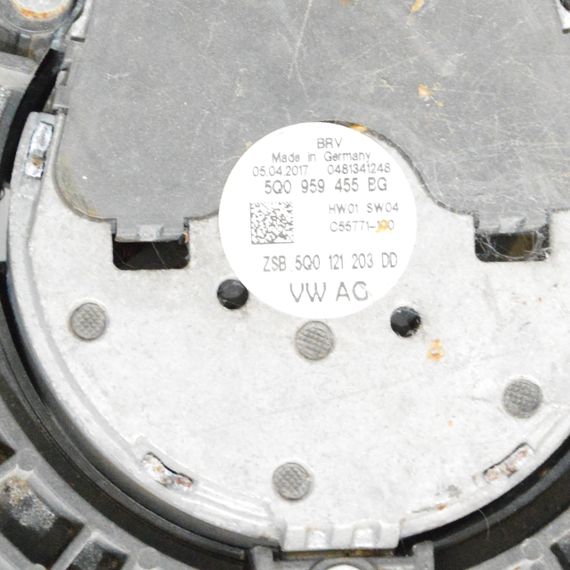 Вентилятор радіатора в зборі 1.6 TDI Volkswagen Golf VII 2012-2020 Вентилятор радіатора Фольксваген Гольф 7 5Q0959455BG | Зображення 2