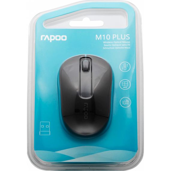 Мишка Rapoo M10 Plus Black | Зображення 4
