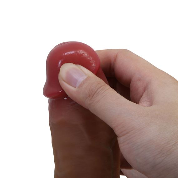 Фалоімітатор PRETTY LOVE Curtis 6.8 Super Soft Liquid Silicone Dildo Sex Aura | Зображення 6