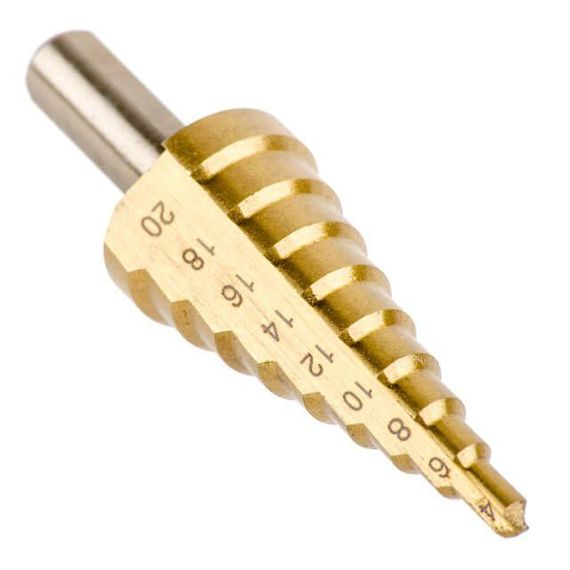 Свердло ступеневе для металу 4-20 мм INTERTOOL SD-58201 | Зображення 5