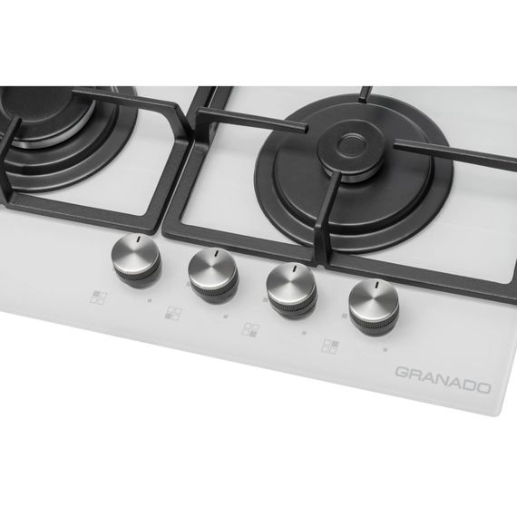 Варочна поверхня GRANADO GGH 62-104 white glass | Зображення 9