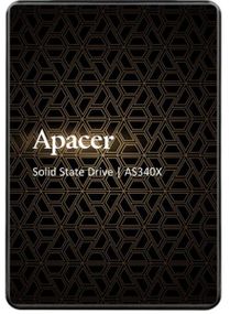 SSD накопичувач Apacer AS340X 240GB SATAIII 3D NAND (AP240GAS340XC-1) (AP240GAS340XC-1)