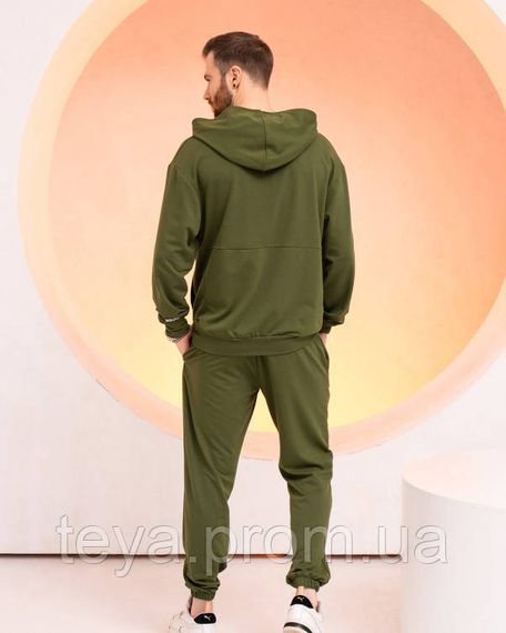 Спортивний костюм колір хакі розміри XL, L, 3XL, XXL, M, S FI_009539 | Зображення 2