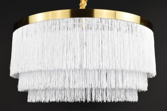 Люстра підвісна на 4 лампочки 27867 Латунь 40-70х60х60 см. | Зображення 4