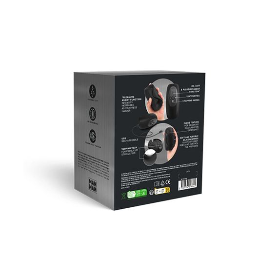 Мастурбатор Manwan SUB.ONE Infinite Black sexstyle | Зображення 4