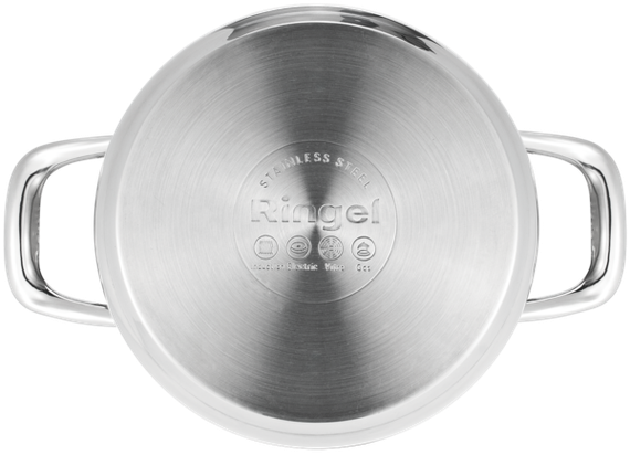 Каструля Ringel Grey line (5.5 л) 24 см | Зображення 3