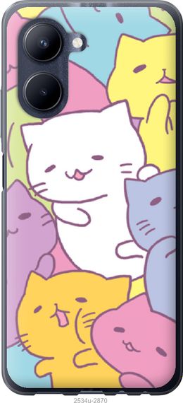 Чехол на Realme C33 Котики "2534u-2870-17620"