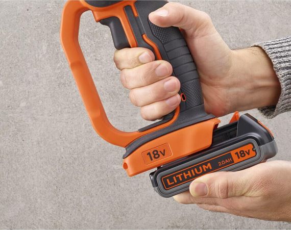 Шліфмашина кутова - болгарка акумуляторна BLACK+DECKER BCG720M1 | Зображення 8