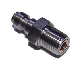 Фитинг клапан Primo Fill nipple M10x1 на газовый регулятор пейнтбольного балона