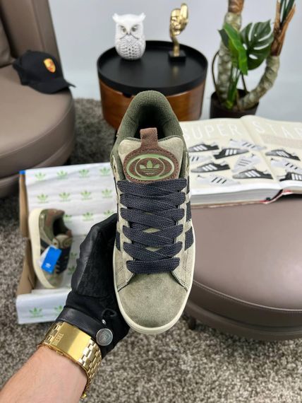 Кросівки Originals Campus 00s Olive Black , В'єтнам 40 25.5 см | Зображення 5