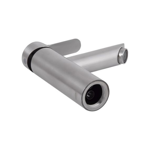 Змішувач для раковини Brinex Pure 001F низький  Nickel BRIPUR001FNKL | Зображення 2