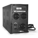 ДБЖ Ritar RTM1500 (900W) Proxima-L, LED, AVR, 3st, 3xSCHUKO socket, 2x12V9Ah, metal Case (350х120х190) Q2 | Зображення 1