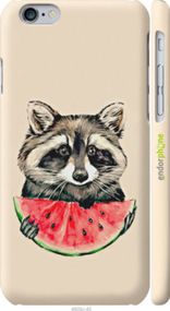 Чохол на iPhone 6 Єнотик з кавуном "4605m-45-2448"