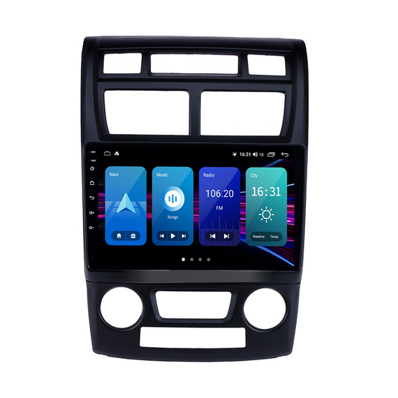 Штатна магнітола Torssen Kia Sportage 2 05-09 climate NF9 Carplay | Зображення 1