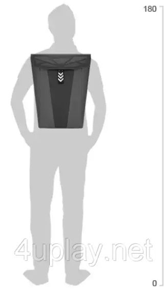 Рюкзак для ноутбука Lenovo Legion 16" Gaming BP GB400 Grey (GX41M53146) | Зображення 5