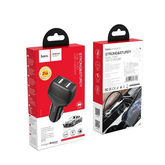 АЗУ Hoco Z36 (2USB/2.4A) | Зображення 5