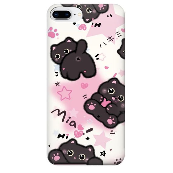 Чохол для iPhone 7 plus / iPhone 8 plus / Чохол на замовлення Принт: Котики
