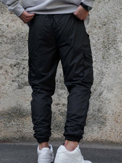Теплі штани карго Without Vader Reflective Black | Зображення 3