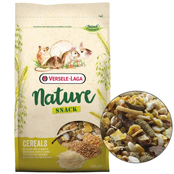 Versele-Laga Snack Nature Cereals корм-лакомство для грызунов, 500 гр