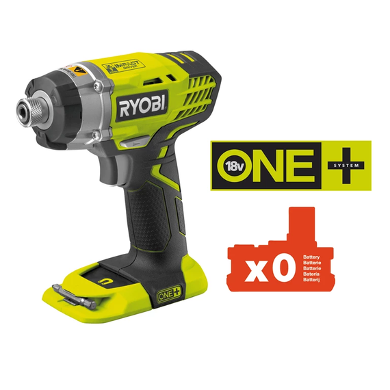 Гвинтоверт ударний Ryobi ONE+ RiD1801M 18В без АКБ і ЗП | Зображення 4