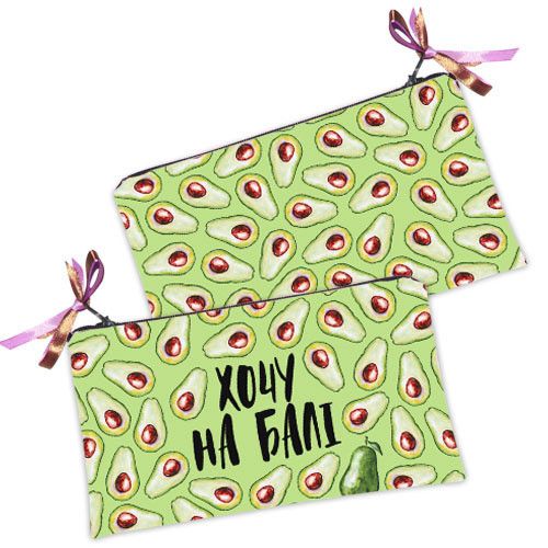 Косметичка жіноча Хочу на Балі 20х12 см (K_20F014)